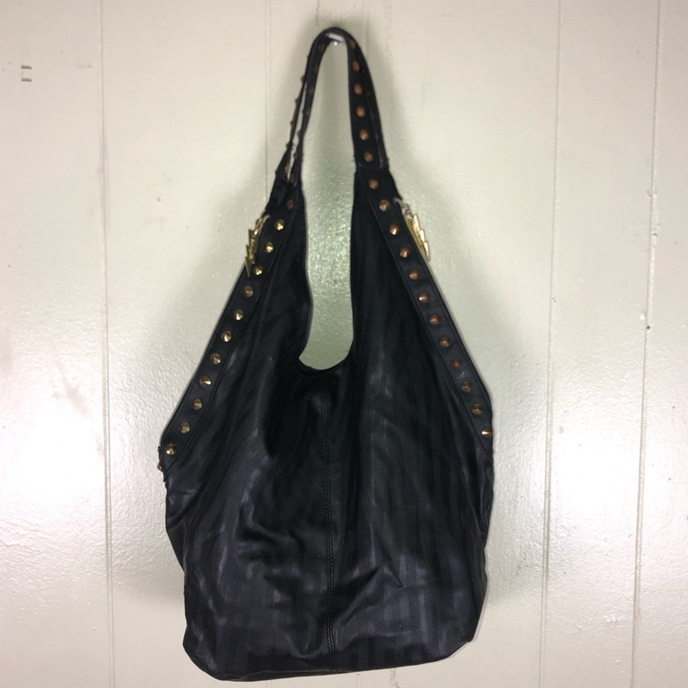 Betseyville Rocket Hobo bag studs well loved - Picture 10 of 15